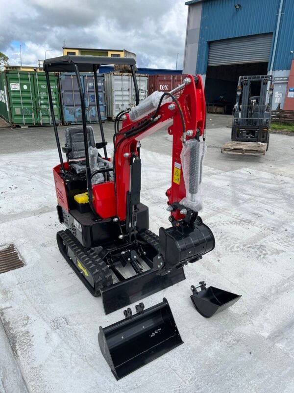 Hightop HT10 mini digger 1 ton comes with 3 buckets brand new
